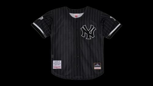 Jay-Z Reasonable Doubt x Mitchell & Ness x New York Yankees Mesh Jersey Black