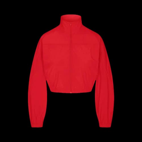 NikeSKIMS Woven Nylon Crop Jacket 'Ruby'