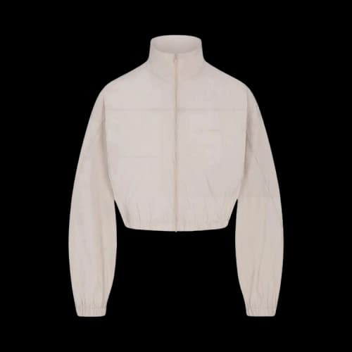 NikeSKIMS Woven Nylon Crop Jacket 'Stone'