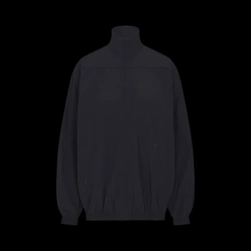 NikeSKIMS Woven Nylon Oversized Track Jacket 'Obsidian'