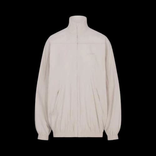 NikeSKIMS Woven Nylon Oversized Track Jacket 'Stone'