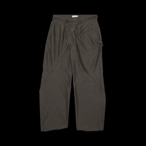 JW Anderson Twisted Workwear Trousers 'Graphite'