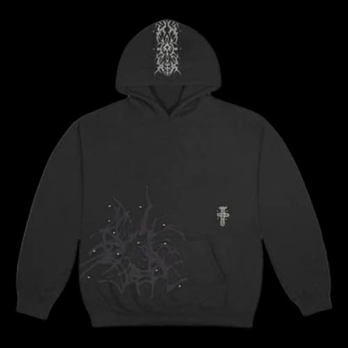 Travis Scott Cactus Jack FW22 Studded Hoodie 'Black'