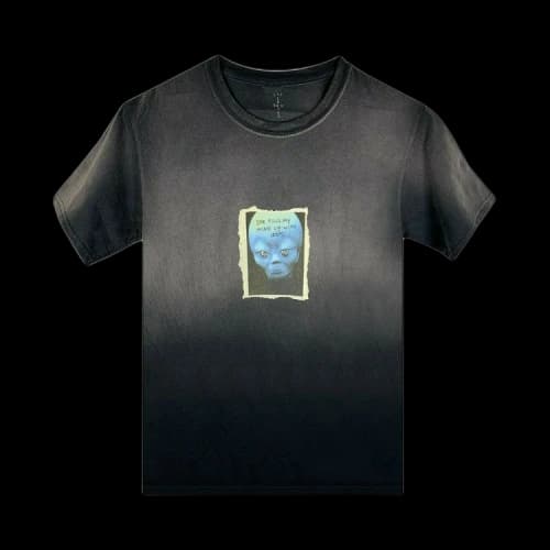 Cactus Jack by Travis Scott Highest In The Room Alien T-Shirt 'Mind Grey'