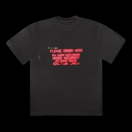 Travis Scott Cactus Jack x McDonald's Order Here Tee