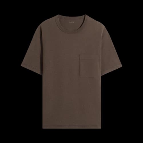 Lemaire Boxy Short-Sleeve T-Shirt 'Ristretto'