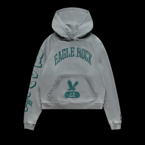 Reese Cooper Eagle Rock Hooded Sweatshirt 'Slate Grey'