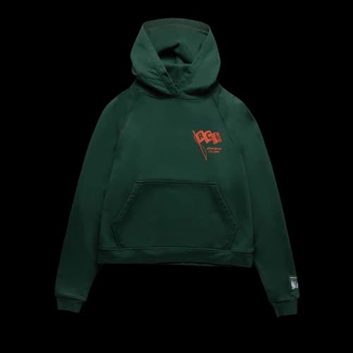 Reese Cooper Outdoor Supply Hooded Sweatshirt 'Forest Green'
