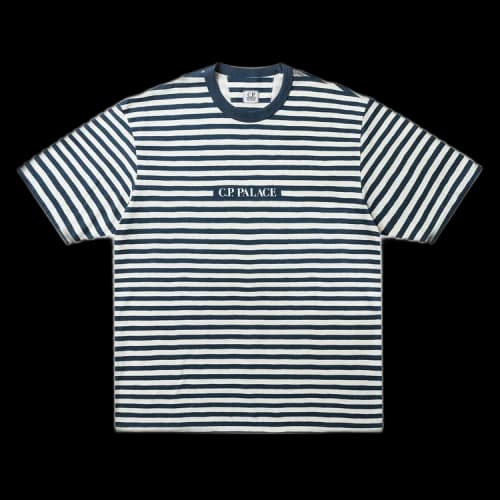 Palace x C.P. Company Jersey Printed T-Shirt 'Navy'