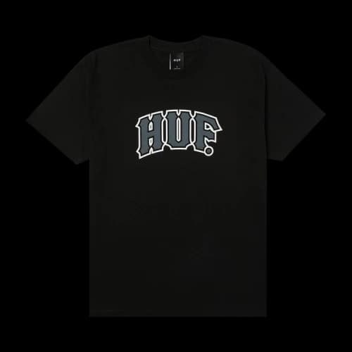 HUF Classic Arch Short-Sleeve Tee 'Black'