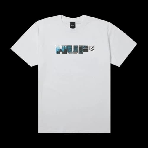 HUF Flight Path Short-Sleeve Tee 'White'