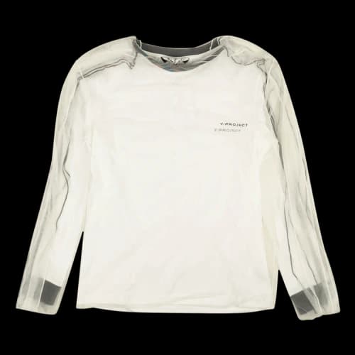 Y/Project Mesh Cover Short-Sleeve T-Shirt 'White'