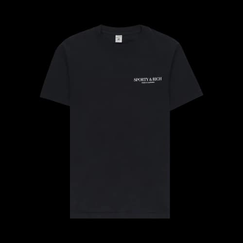 Sporty & Rich Made In California T-Shirt 'Black/White'