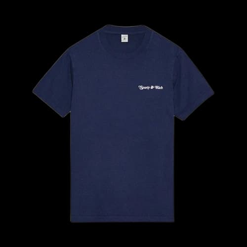 Sporty & Rich Self Love Club T-Shirt 'Navy'