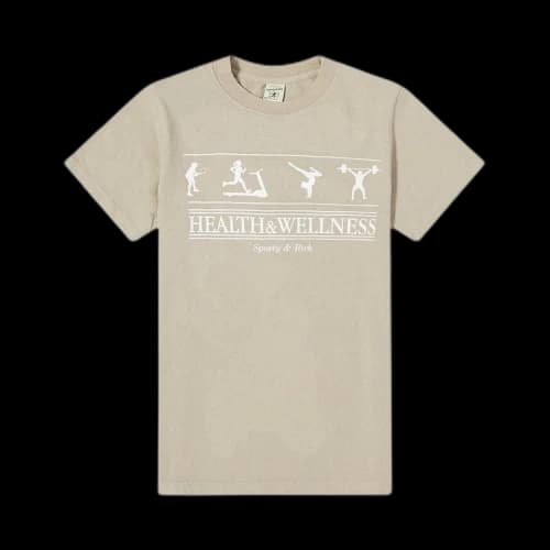 Sporty & Rich Health & Wellness T-Shirt 'Grey'