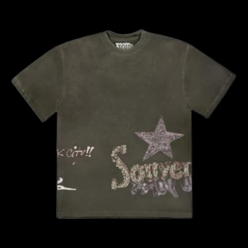 Travis Scott Utopia NYC T-Shirt 'Multicolor'