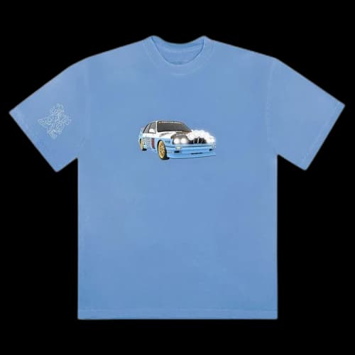Cactus Jack by Travis Scott JACKBOYS Vehicle T-Shirt IV 'Blue'