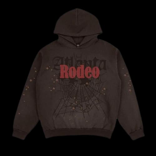 Cactus Jack by Travis Scott x Sp5der Days Before Rodeo Hoodie 'Brown'