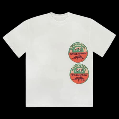 Cactus Jack by Travis Scott B3 Utopia T-Shirt 'White'