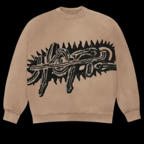 Travis Scott Cactus Jack SS23 UTOPIA A3 Box Set Pack Sweatshirt 'Tan Black'