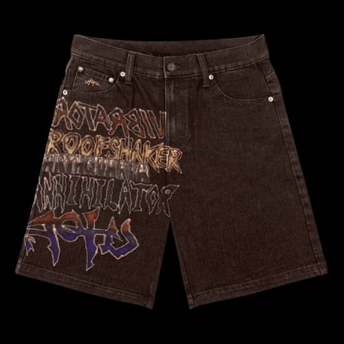 Cactus Jack by Travis Scott Earthquaker Shorts 'Brown'