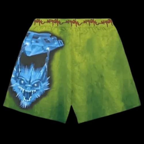 Travis Scott Cactus Jack UTOPIA Hyena Shorts 'Green'