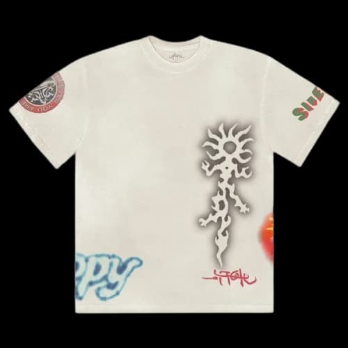 Cactus Jack by Travis Scott Siren Tee 'White'