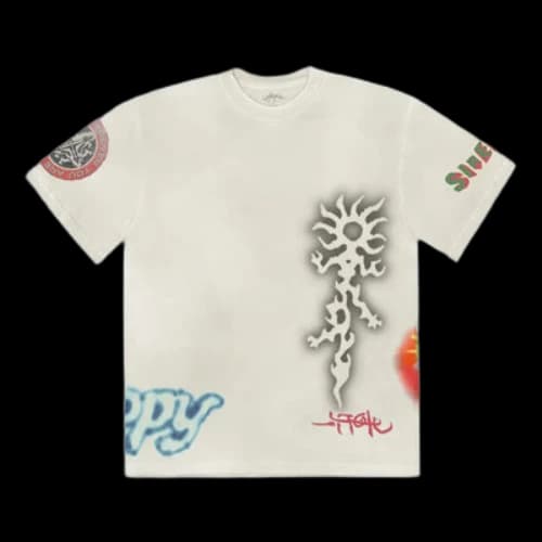 Travis Scott Siren T-Shirt 'White'