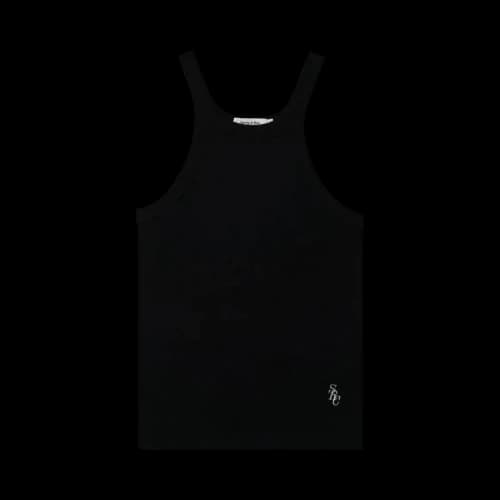 Sporty & Rich Chelsea Tank Top 'Black'