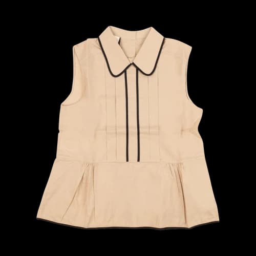 Marni Collared Sleeveless Shirt 'Rose Taupe'