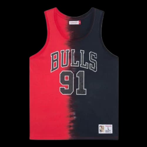 Mitchell & Ness x NBA CHICAGO BULLS Tie Dye Jersey 'Dennis Rodman 91'