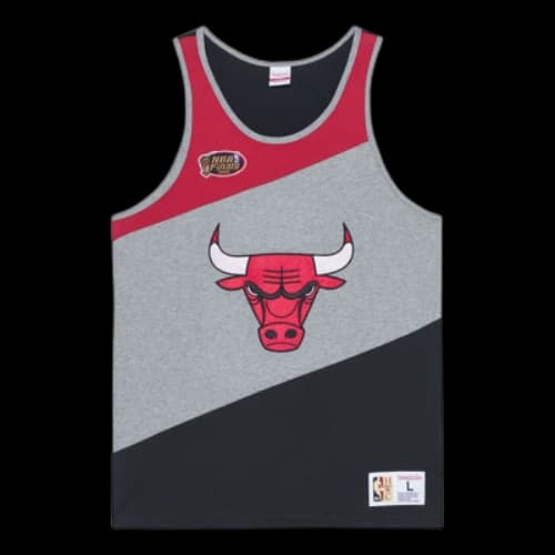 Mitchell & Ness x NBA HWC Colorblocked Cotton Tank 'Chicago Bulls'