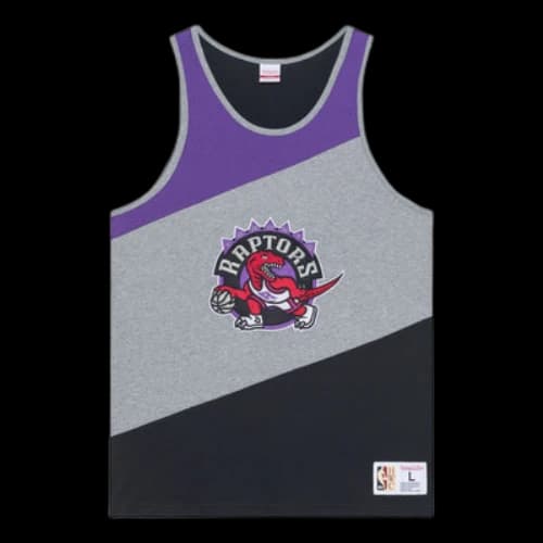 Mitchell & Ness x NBA HWC Colorblocked Cotton Tank 'Toronto Raptors'