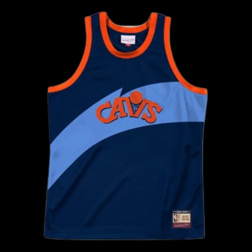 Mitchell & Ness NBA Cleveland Cavaliers 1983-94 Jersey 'Navy Blue'