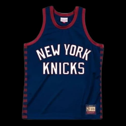 Mitchell & Ness x NBA New York Knicks Heritage Jersey 'Navy'