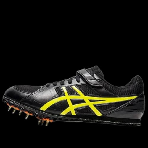 ASICS Heatflat FR 7 Professional Athletics Black Yellow