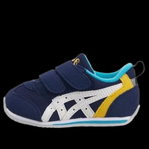 (TD) ASICS ldaho Baby 3 Running Shoes Blue/White
