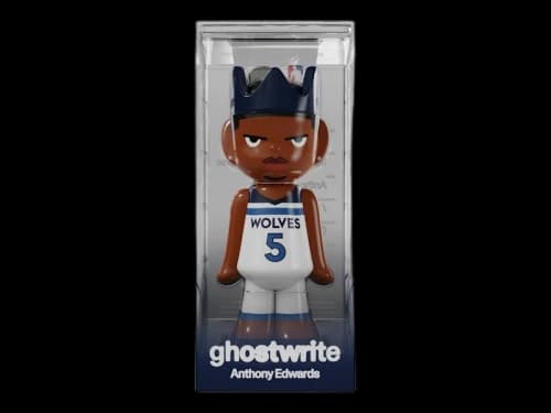 ghostwrite x NBA "Game Face" Anthony Edwards 400% 2025 (Edition of 100)
