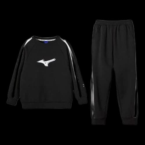 (GS) Mizuno Casual Sweater Suit 'Black'
