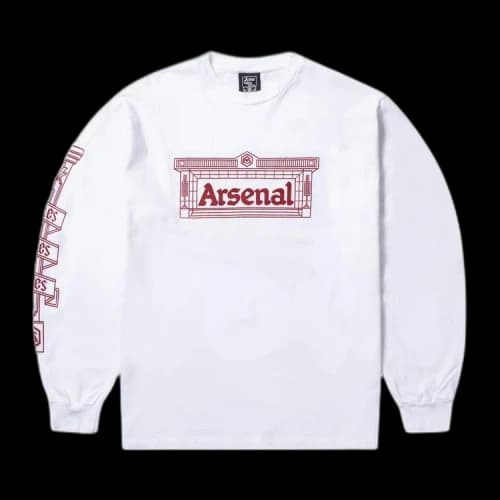 Aries x Arsenal J'Adoro Short-Sleeve Tee 'White'