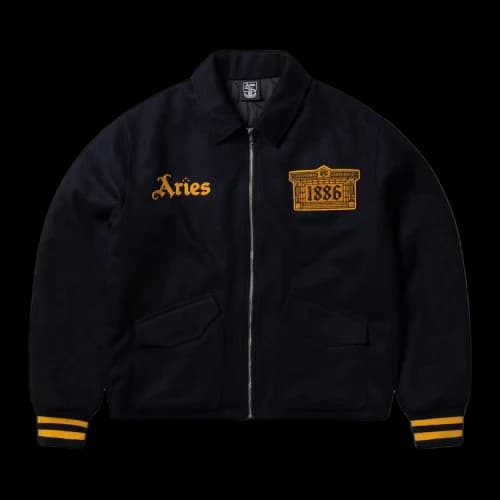 Aries x Arsenal Wool Bomber Jacket 'Navy'