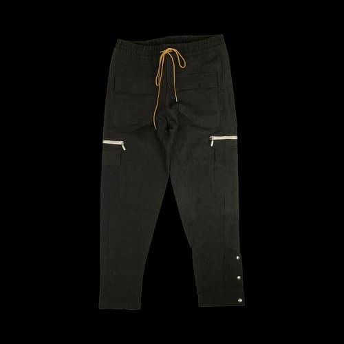 Rhude Drawstring Casual Cargo Pants 'Gray'