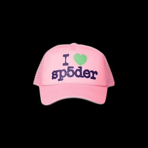 Sp5der Souvenir Trucker 'Pink'