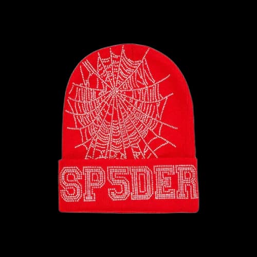Sp5der Web Beanie 'Red'