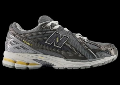 New Balance 1906R Slate Grey Black Metallic White Peach