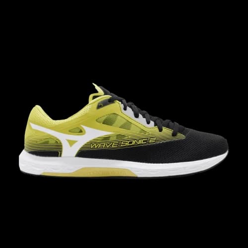 Mizuno Wave Sonic 2 Wide 'Black Yellow'