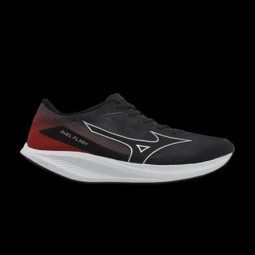 Mizuno Duel Flash 'Black Silver Red'
