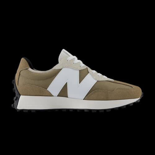 New Balance 327 Mushroom White