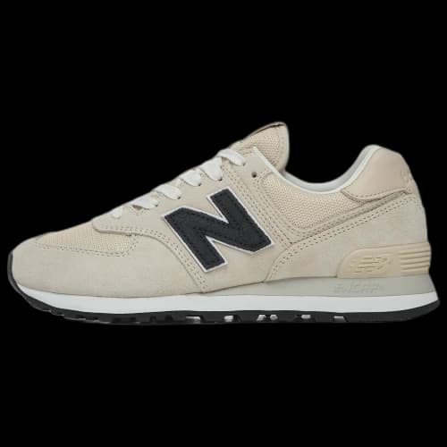 New Balance NB 574 Fabric Low top Running Shoes Unisex Light Beige