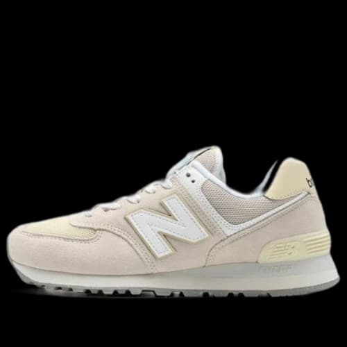 New Balance 574 Shoes 'Beige White'